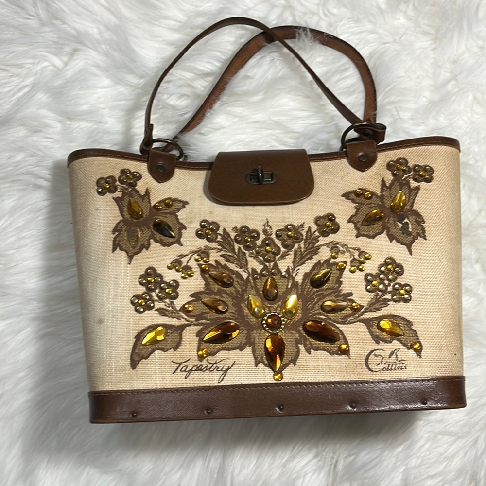 Vintage Enid Collins Tapestry purse